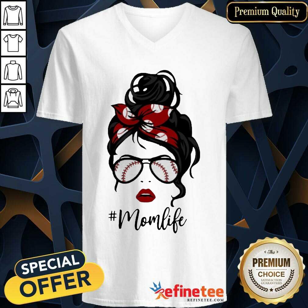 Nice Mom Life Baseball 2021 Delighted Shirt