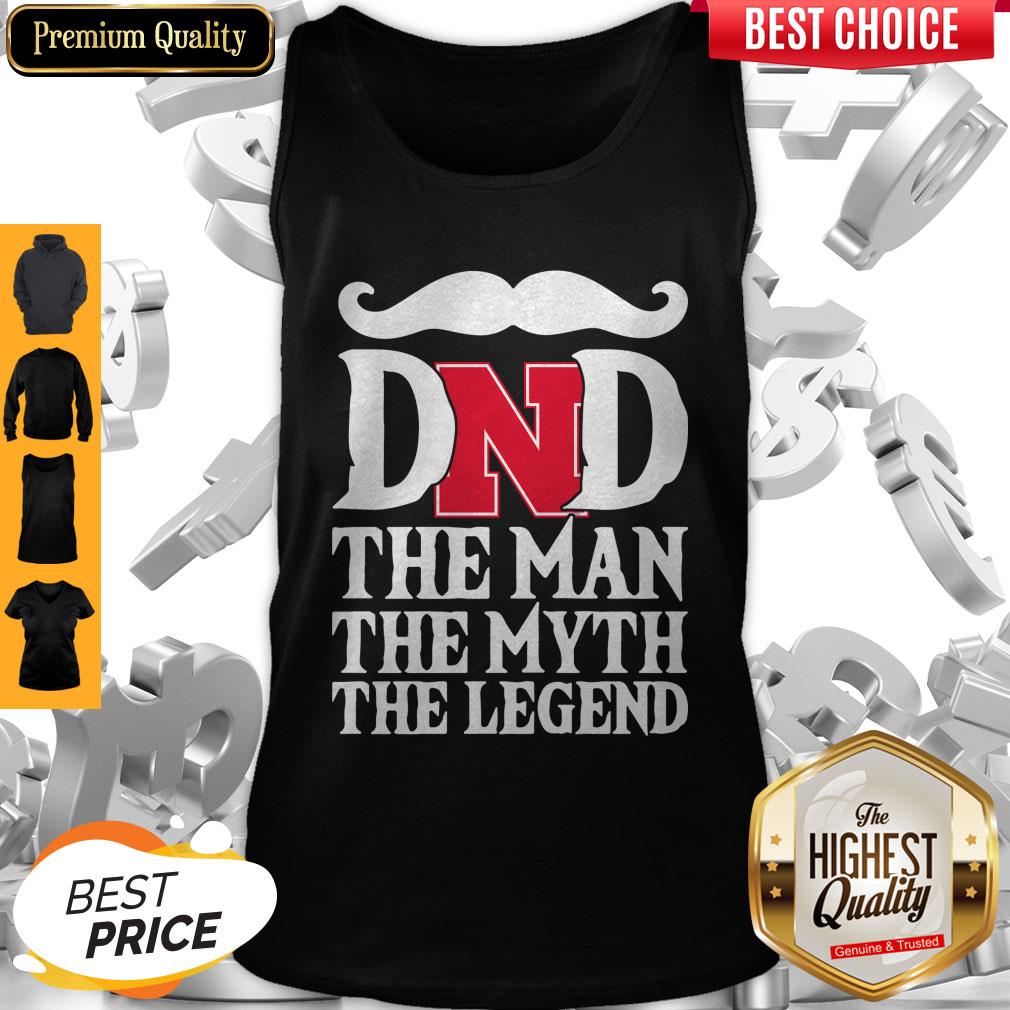 Nice Nebraska Cornhuskers Dad The Man The Myth Legend Happy Father's Day Shirt