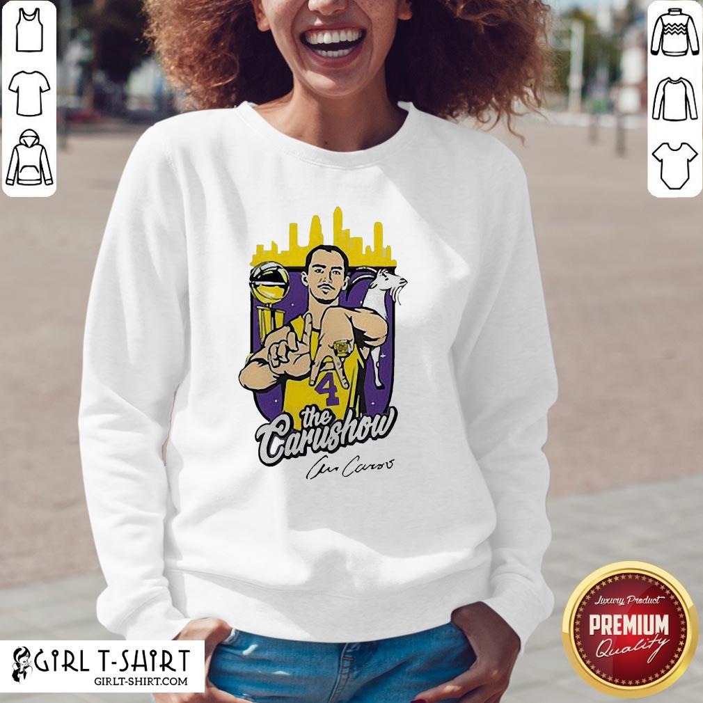 Nice Perfect Alex Caruso Los Angeles Lakers The Carushow Shirt