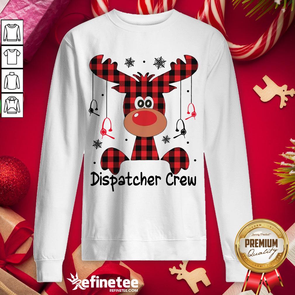 Nice Reindeer Dispatcher Crew Christmas Shirt