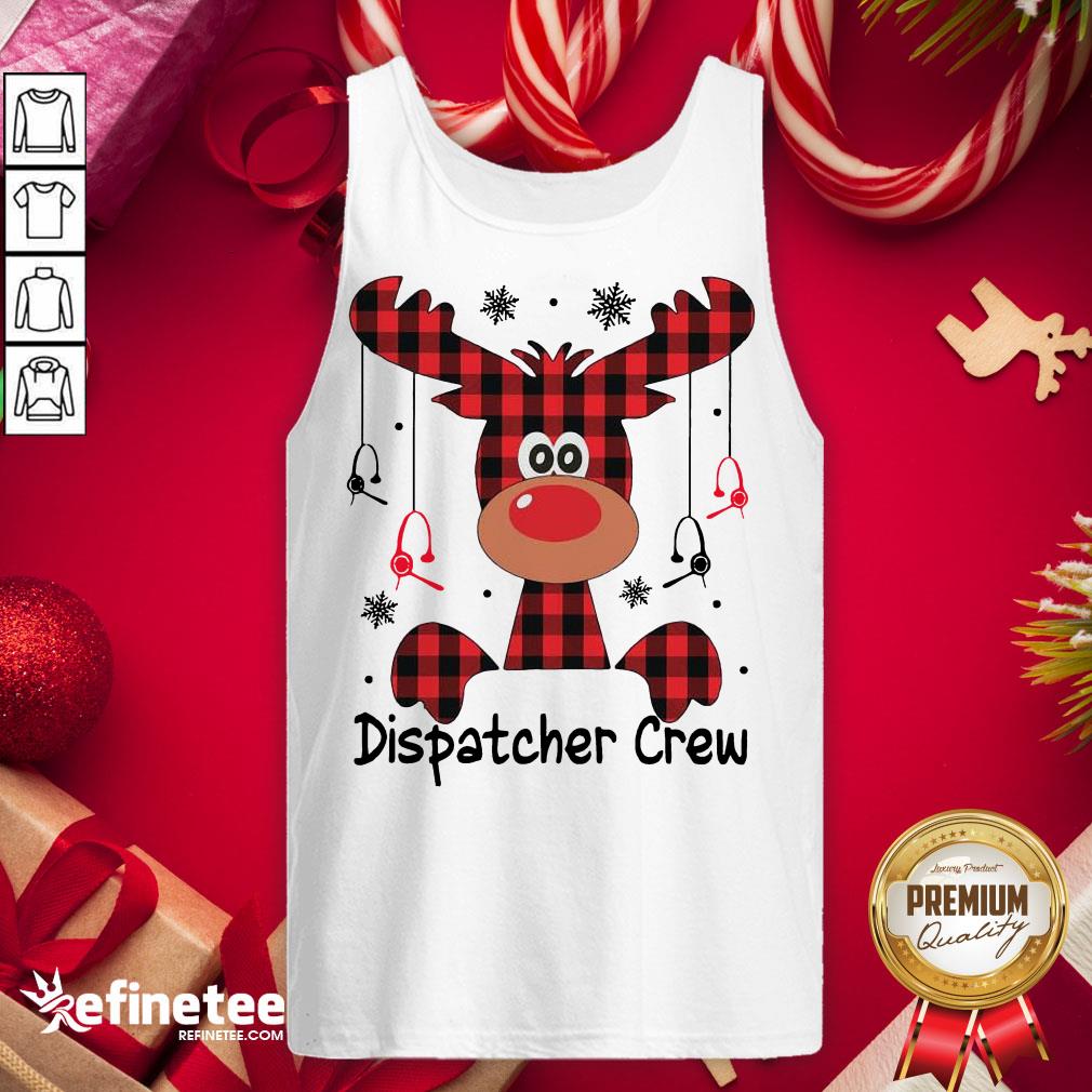 Nice Reindeer Dispatcher Crew Christmas Shirt