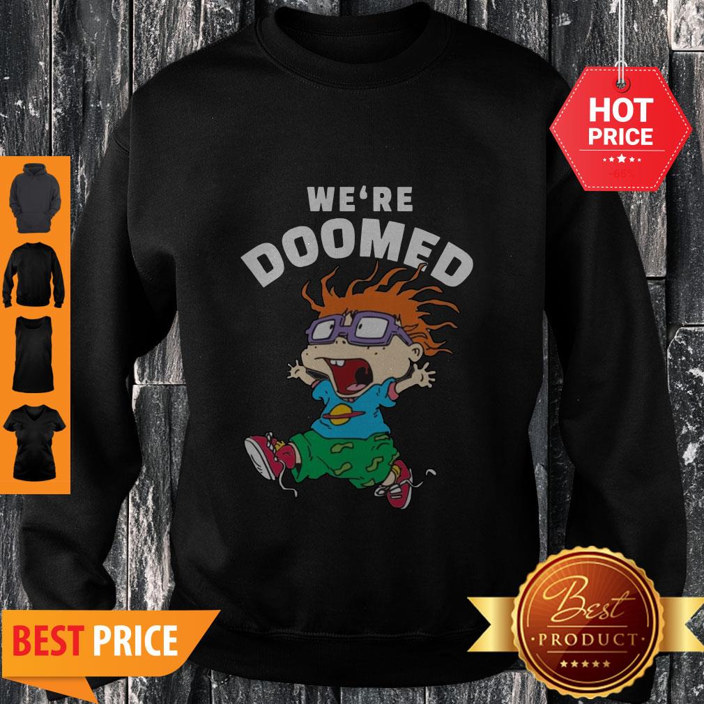 Nice Rugrats Chuckie Finster We’re Doomed T-Shirt