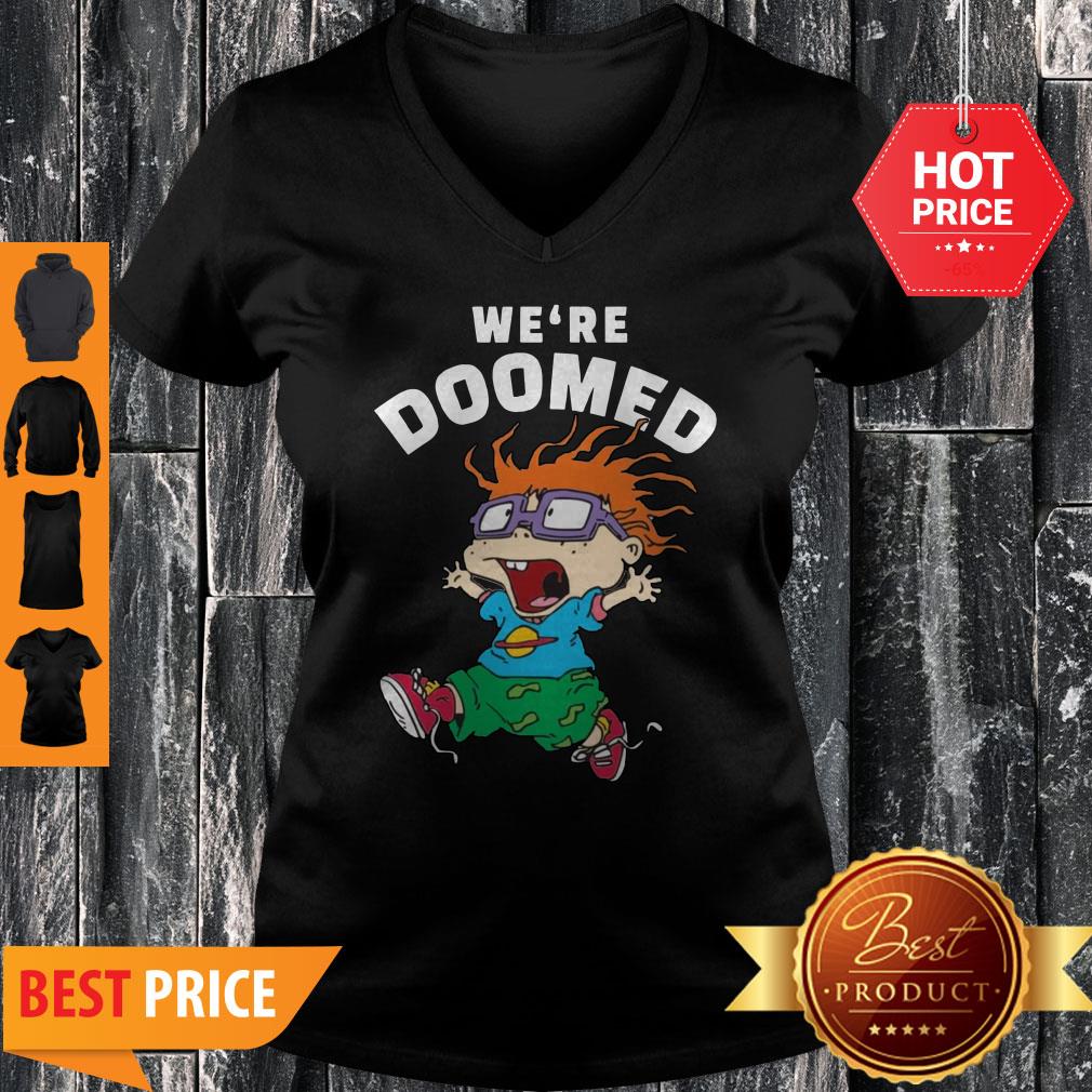 Nice Rugrats Chuckie Finster We’re Doomed T-Shirt