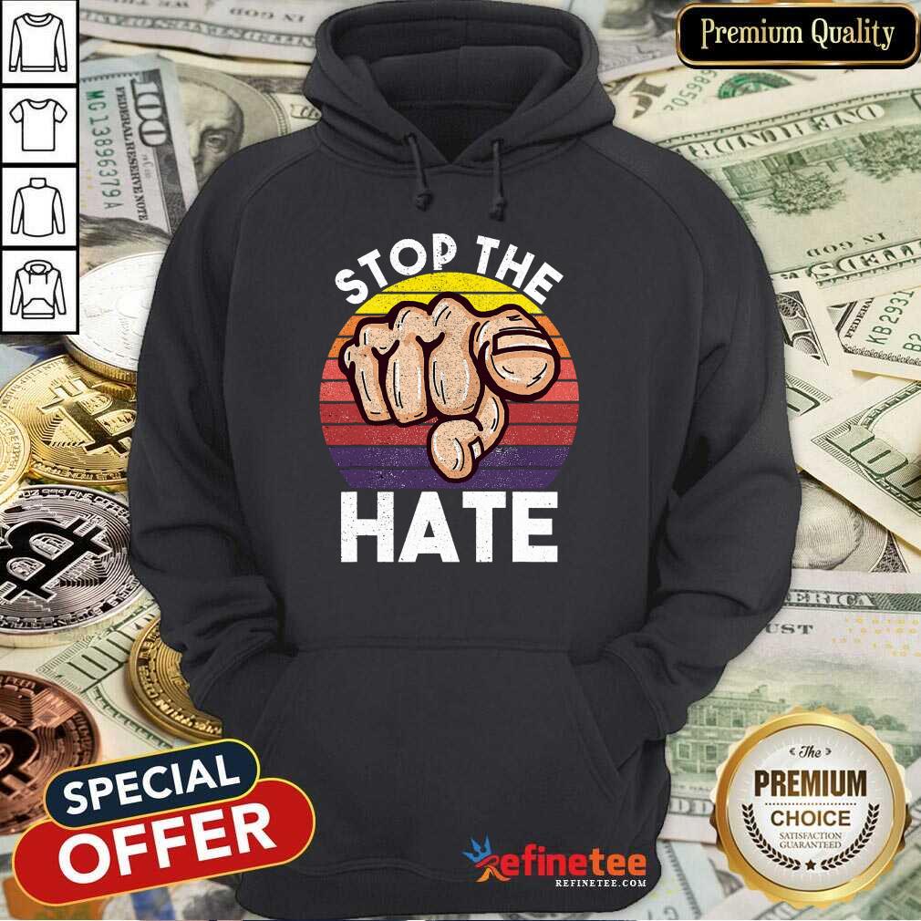 Nice Stop Asian Hate Hand Vintage Shirt