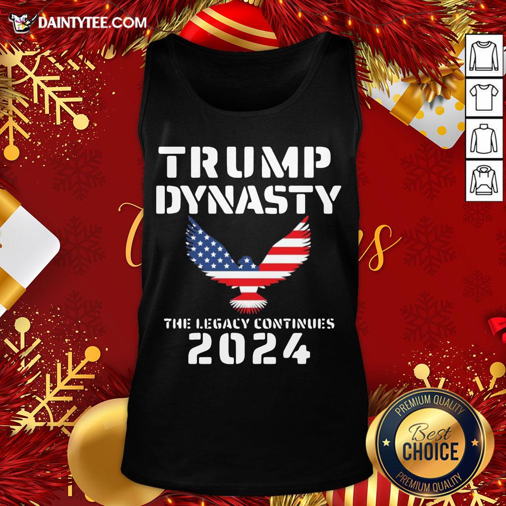 Nice Trump Dynasty The Legacy Continues 2024 American Flag Shirt