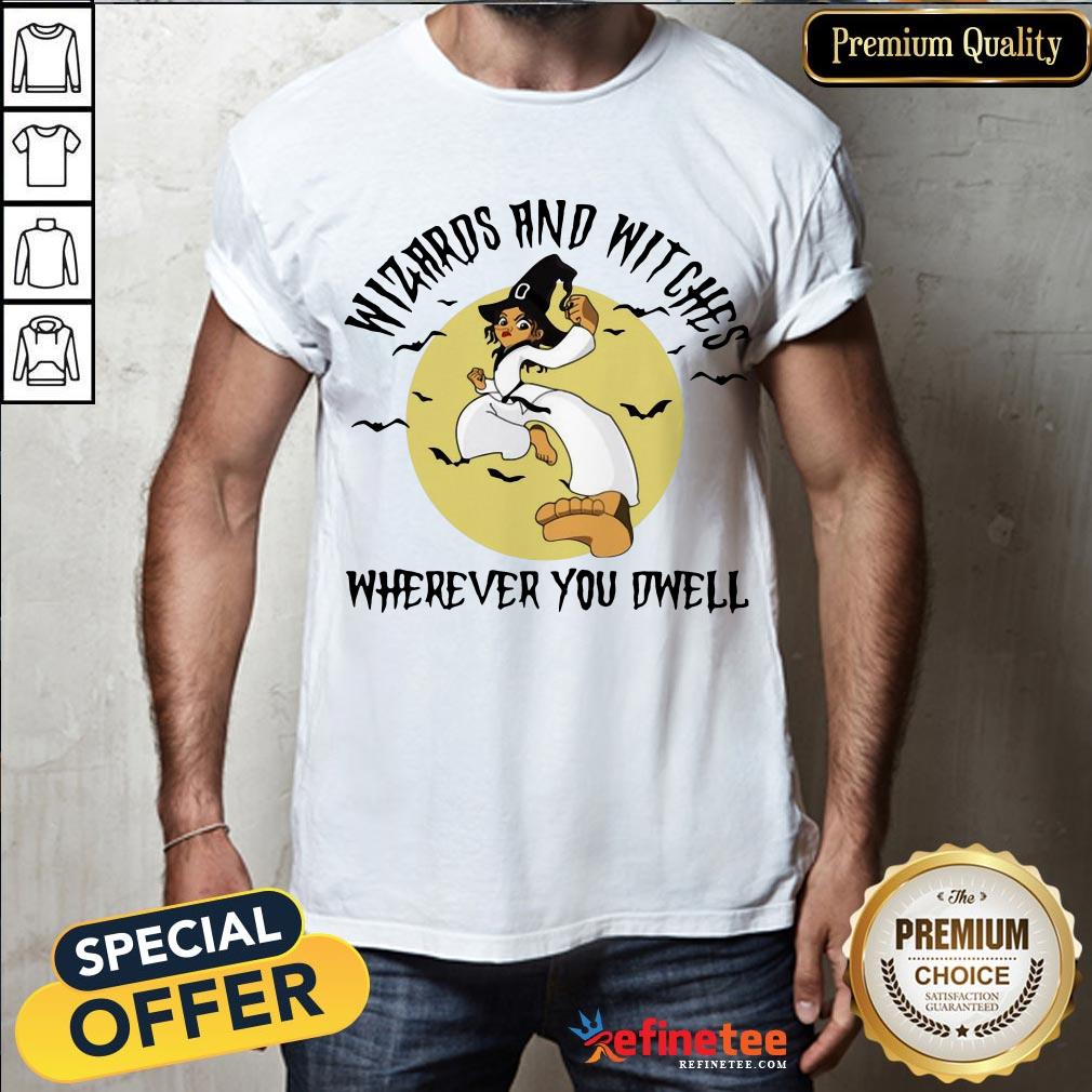Nice Wizards And Witches Wherever You Owell Shirt