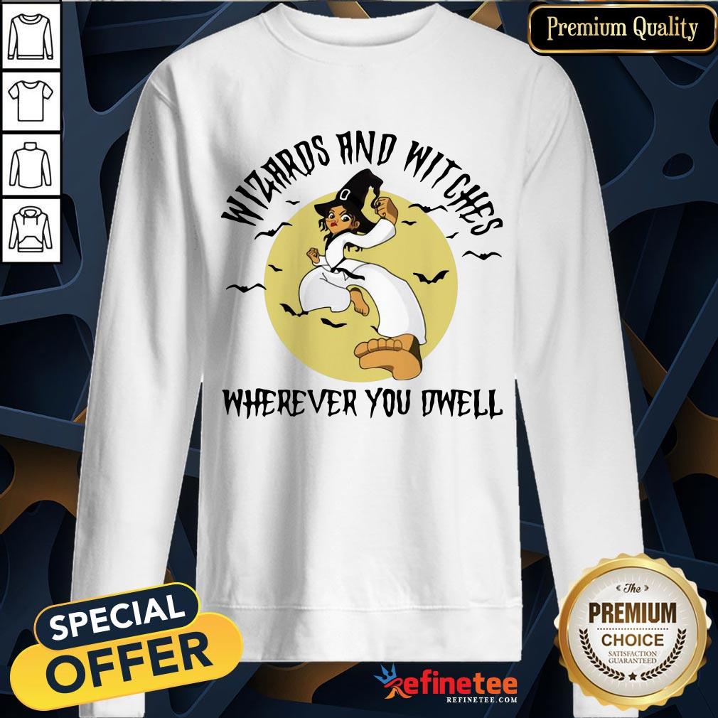 Nice Wizards And Witches Wherever You Owell Shirt