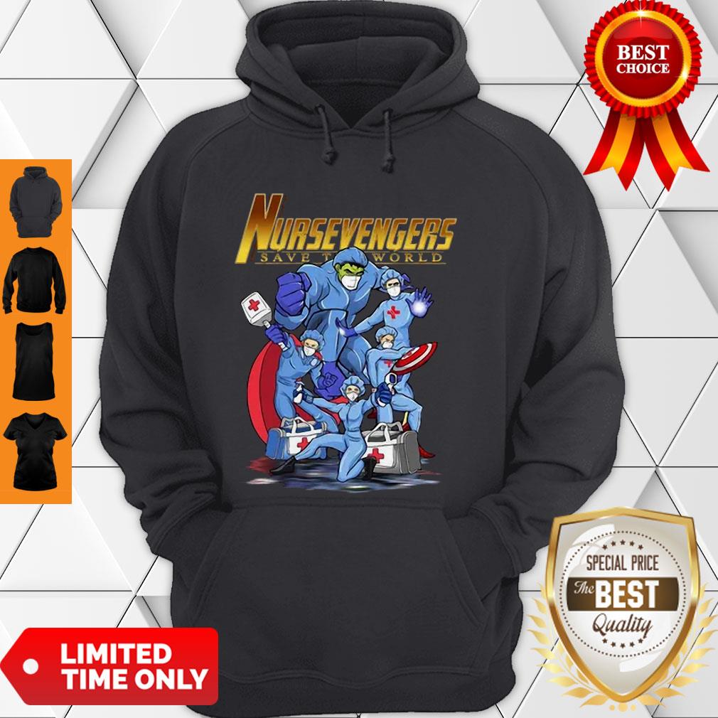 Nursevengers Save The World Medical Superhero Shirt