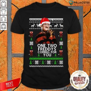 Official Freddy Krueger One Two Freddy's Coming For You Ugly Christmas Shirt