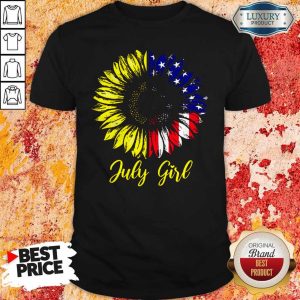 Beautiful July Girl Shirt