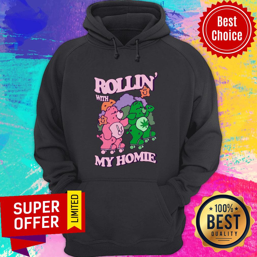 Official Casual Care Bear Rollin’ With My Homie Shirt