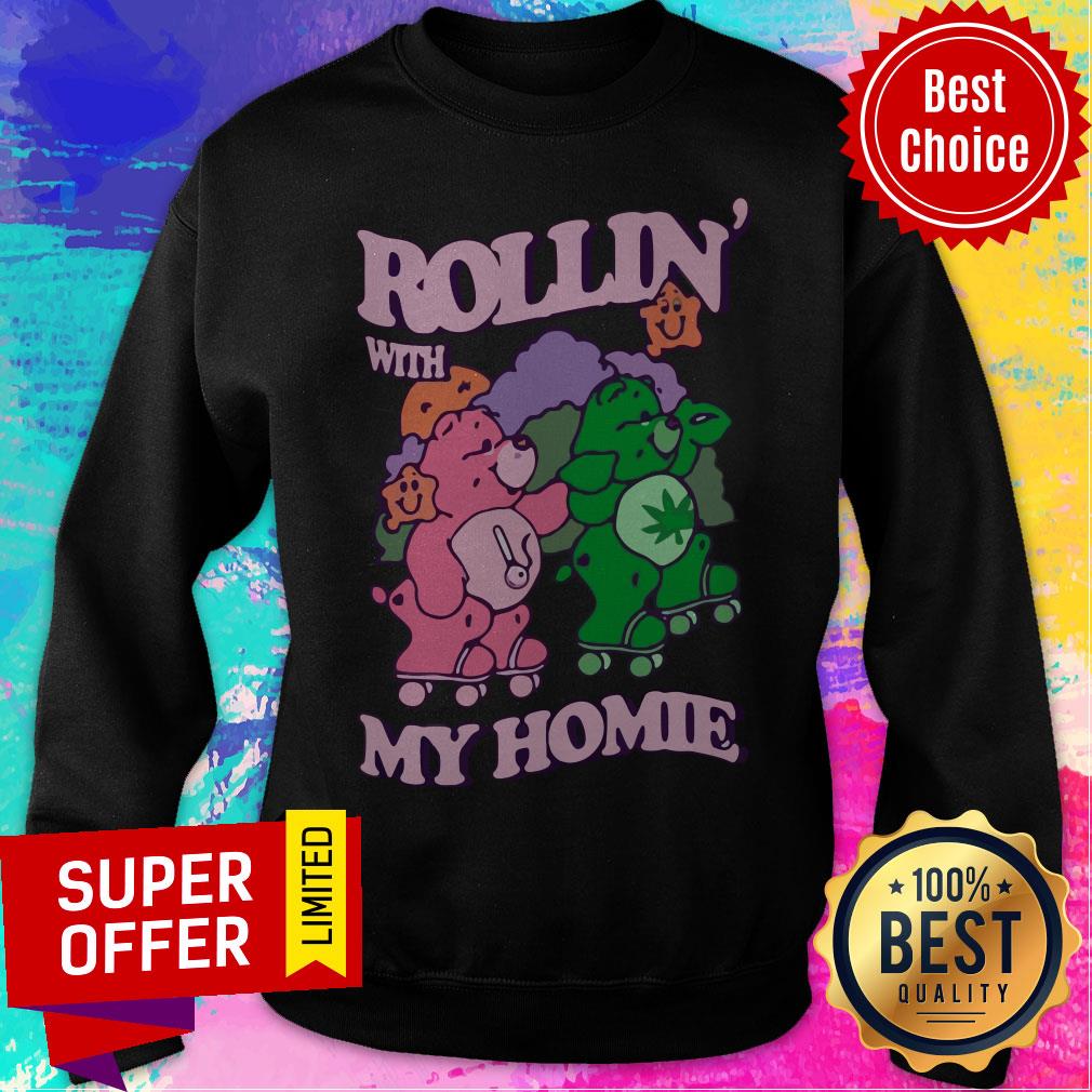 Official Casual Care Bear Rollin’ With My Homie Shirt