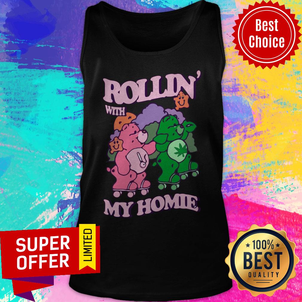Official Casual Care Bear Rollin’ With My Homie Shirt