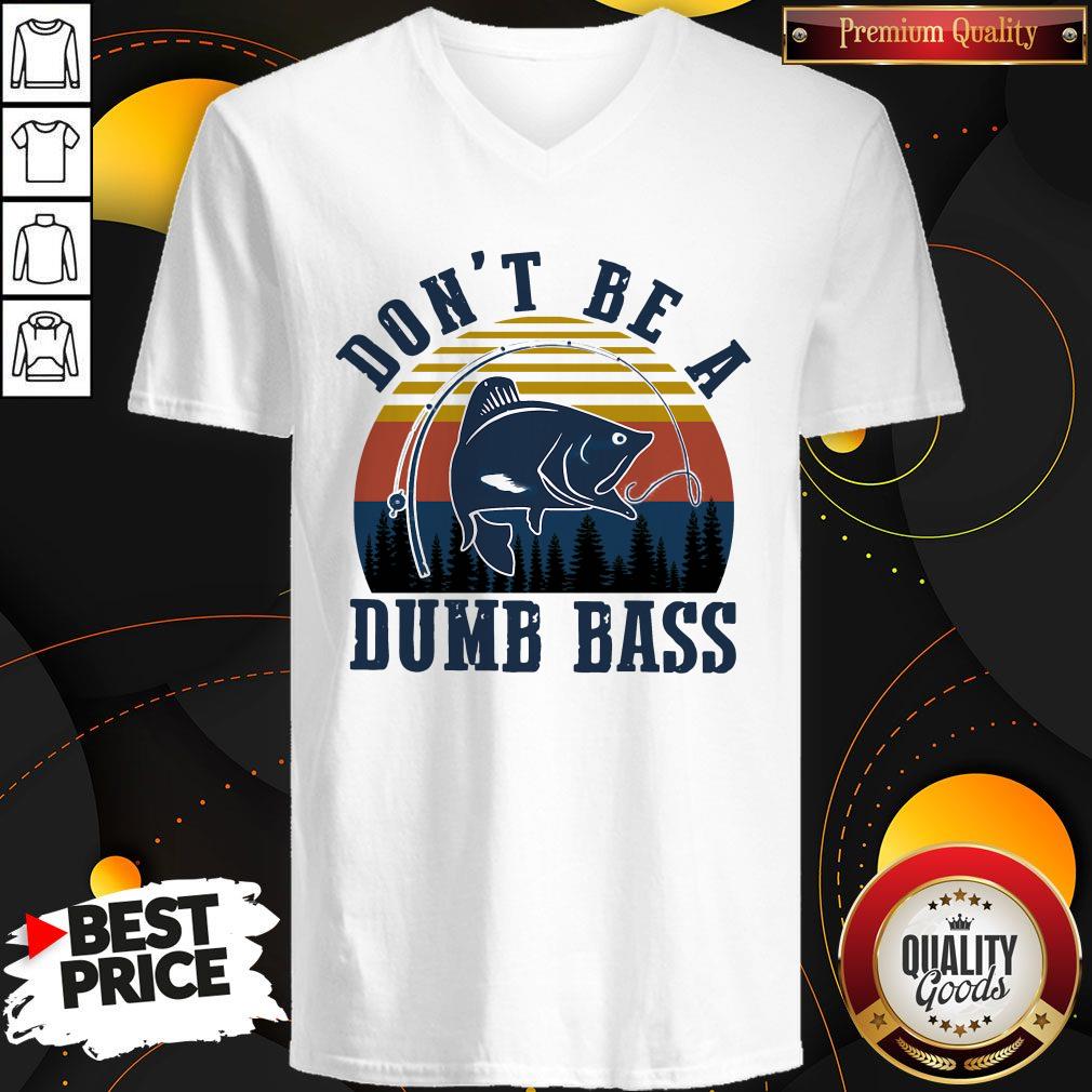 Official Fishing Don’t Be A Dumb Bass Vintage Shirt