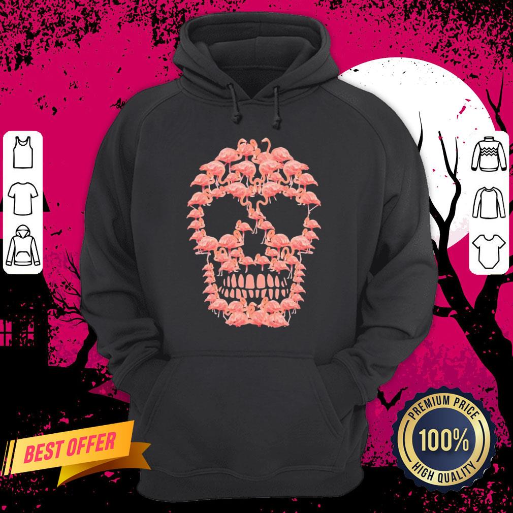 Official Flamingos Sugar Skull Haloween Shirt