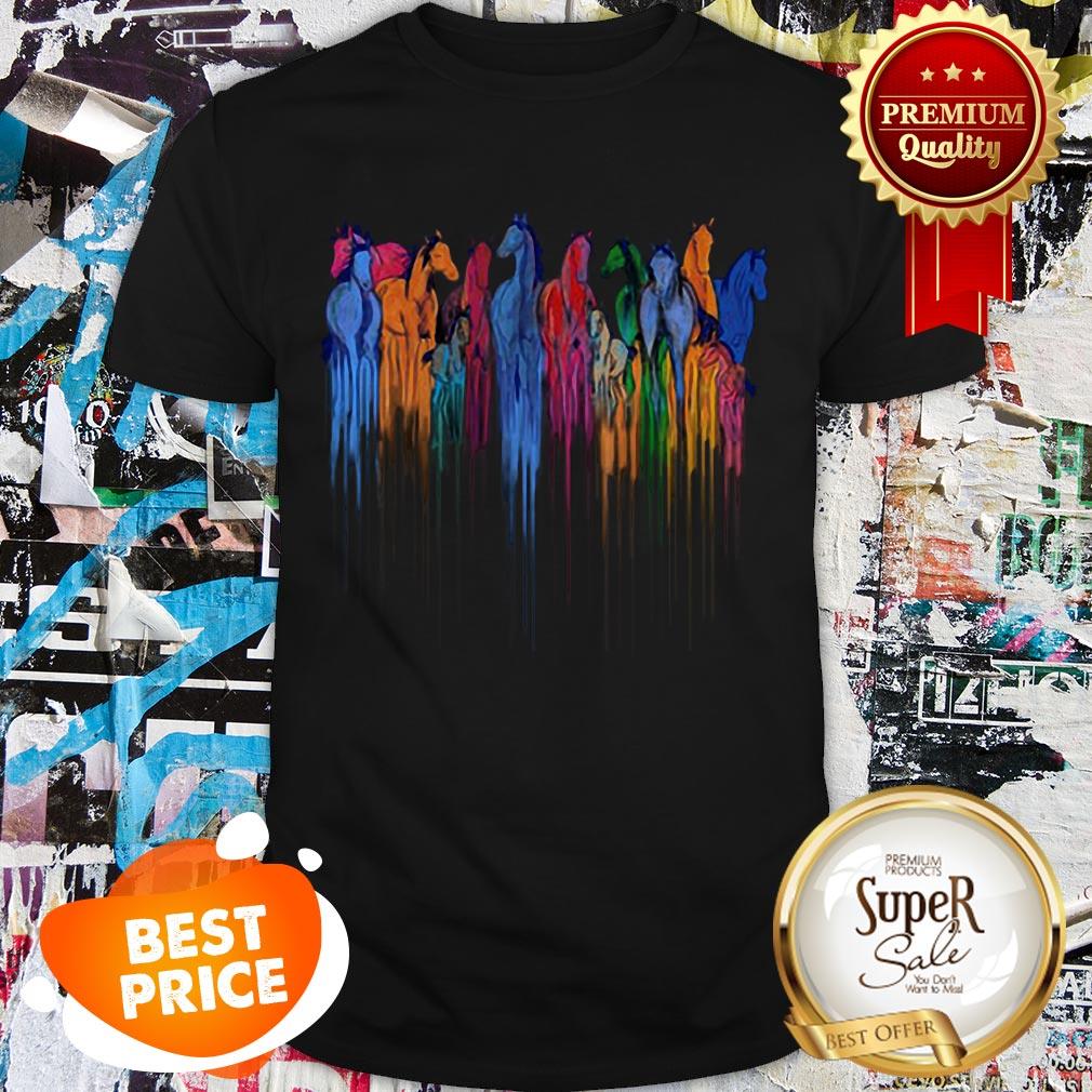 Official Horses Watercolor Shirt