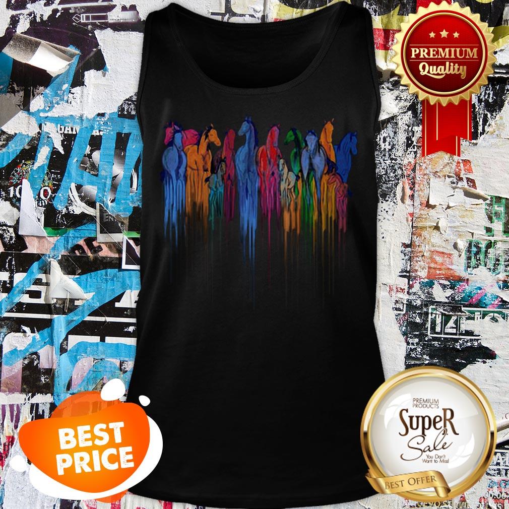 Official Horses Watercolor Shirt