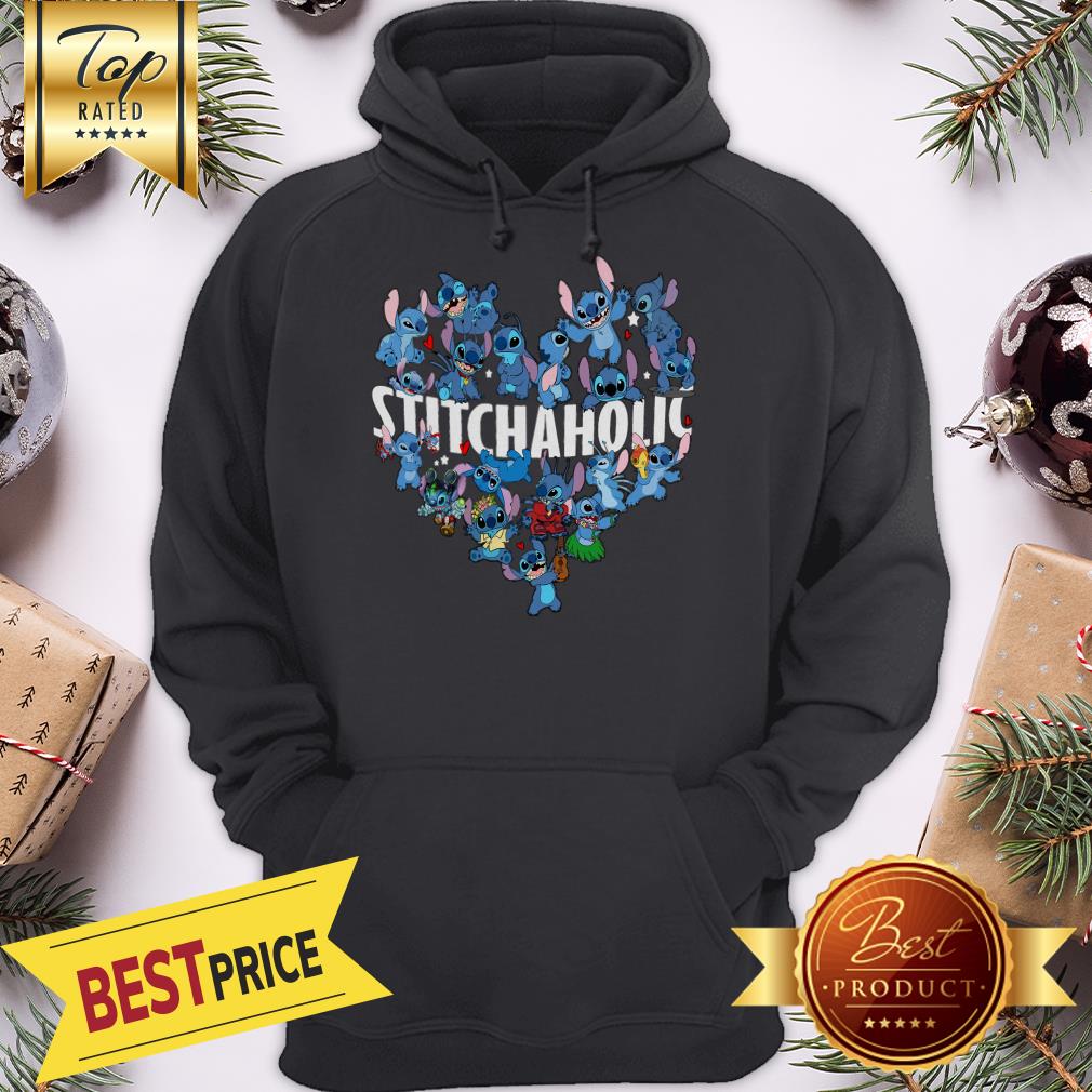 Official I Am A Stitchaholic Heart Shirt