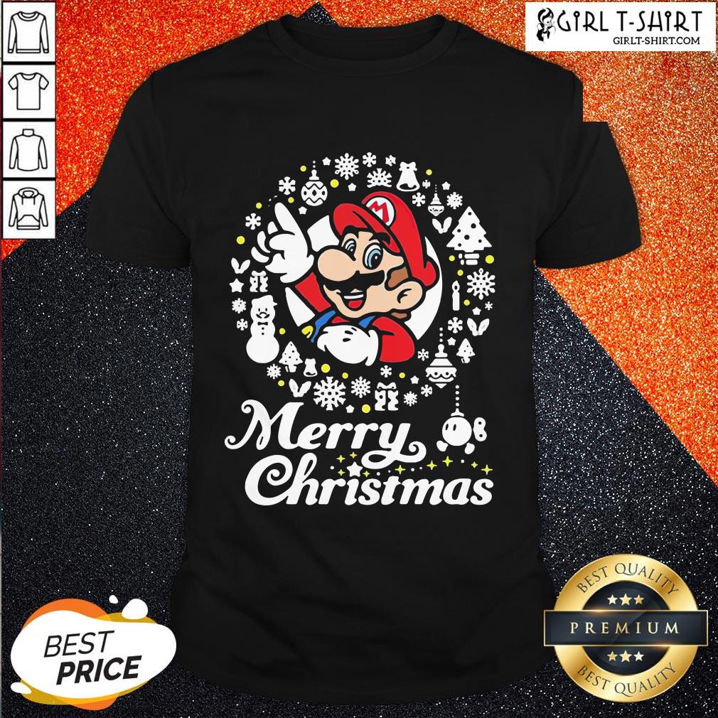 Official Mario Ugly Merry Christmas Shirt