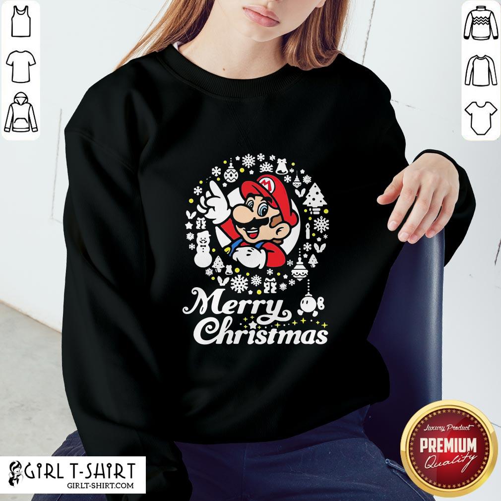 Official Mario Ugly Merry Christmas Shirt