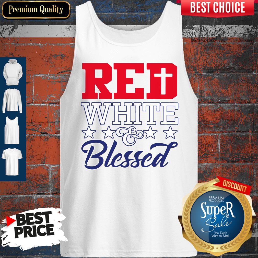 Official Red White & Blessed Patriot Shirt