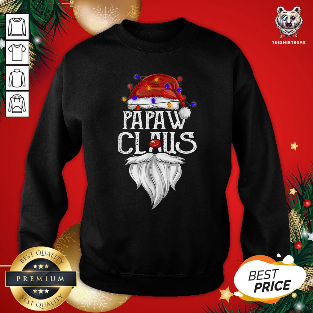 Official Santa Claus Papa Claus Ligh Christmas Shirt