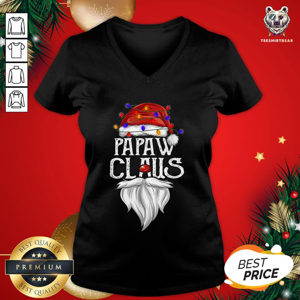 Official Santa Claus Papa Claus Ligh Christmas Shirt