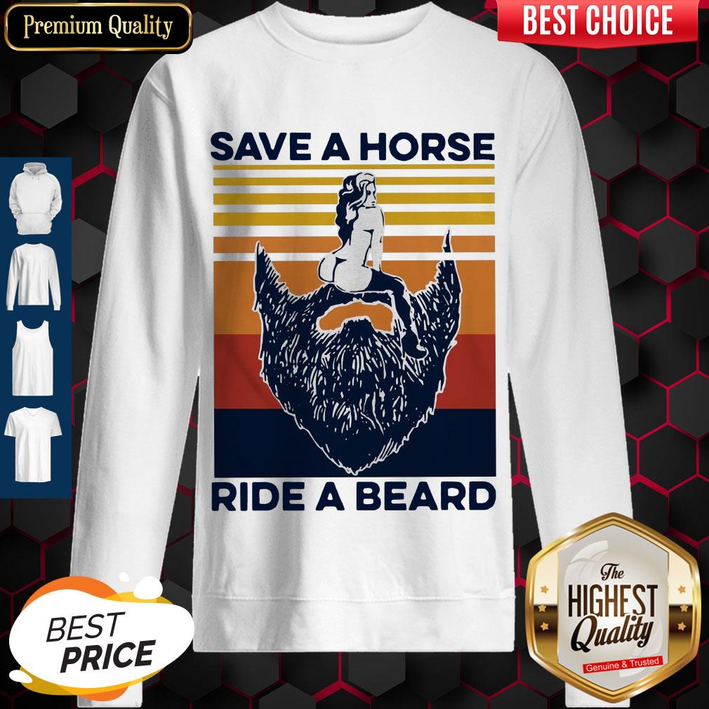 Official Save A Horse Ride A Beard Vintage Shirt