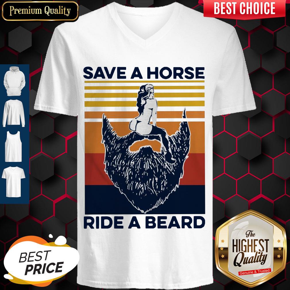 Official Save A Horse Ride A Beard Vintage Shirt