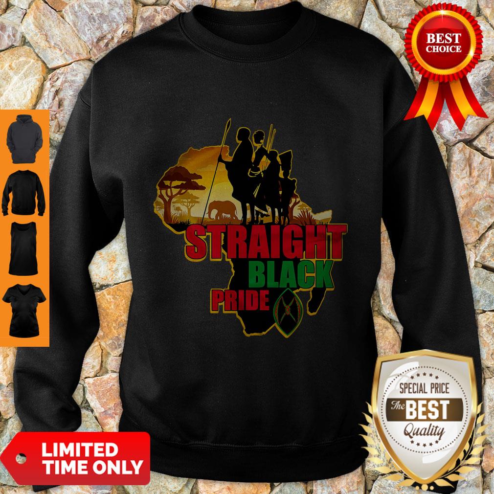Official Straight Black Pride Shirt