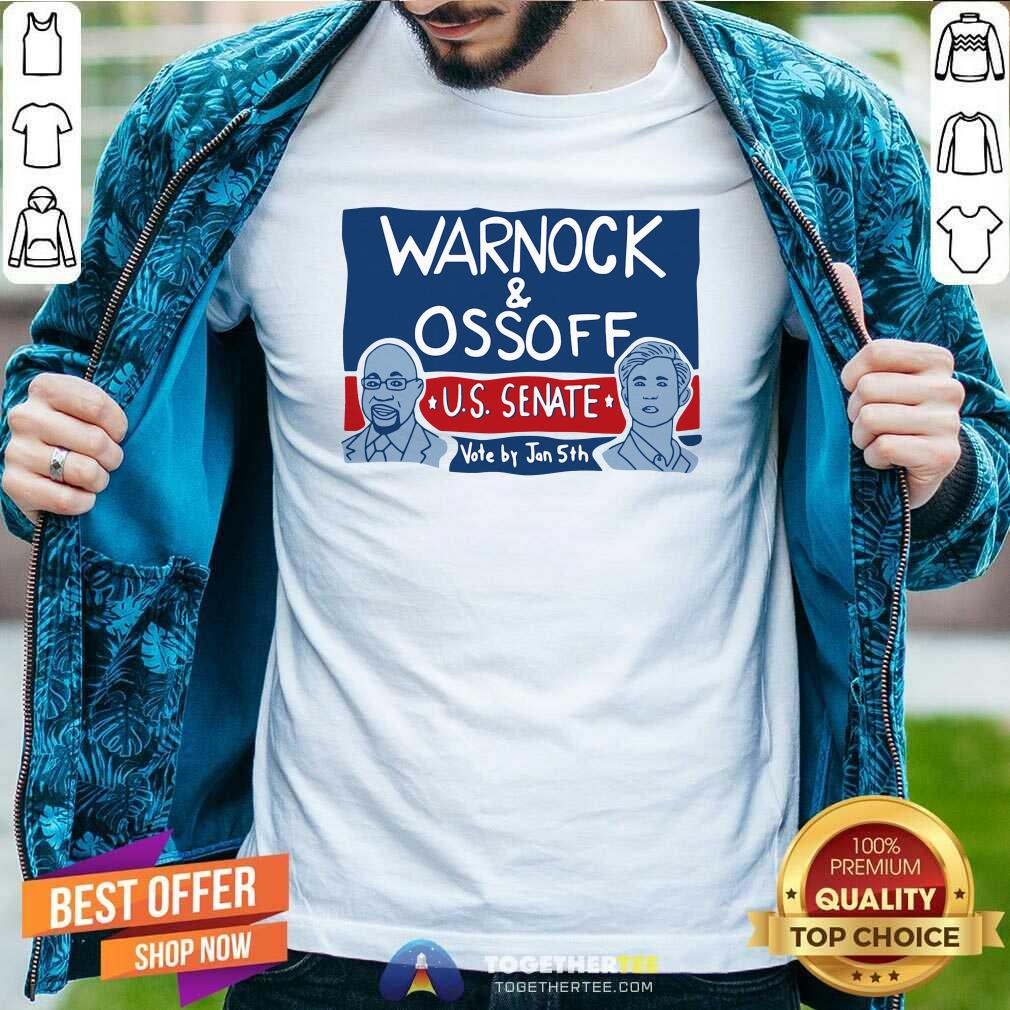 Official Warnock Ossoff For Senate Shirt
