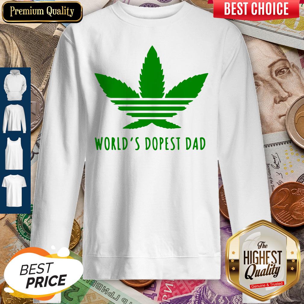 Official Weed Worlds Dopest Dad Shirt