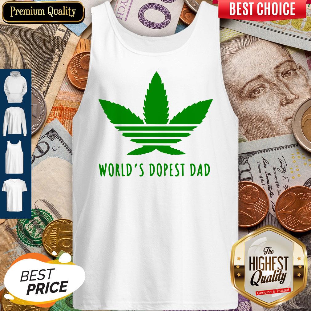 Official Weed Worlds Dopest Dad Shirt