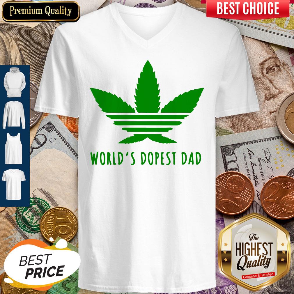 Official Weed Worlds Dopest Dad Shirt