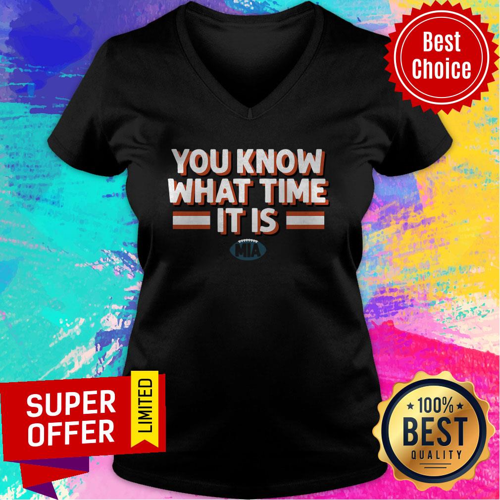 Official You Know What Time It Is Miami Shirt