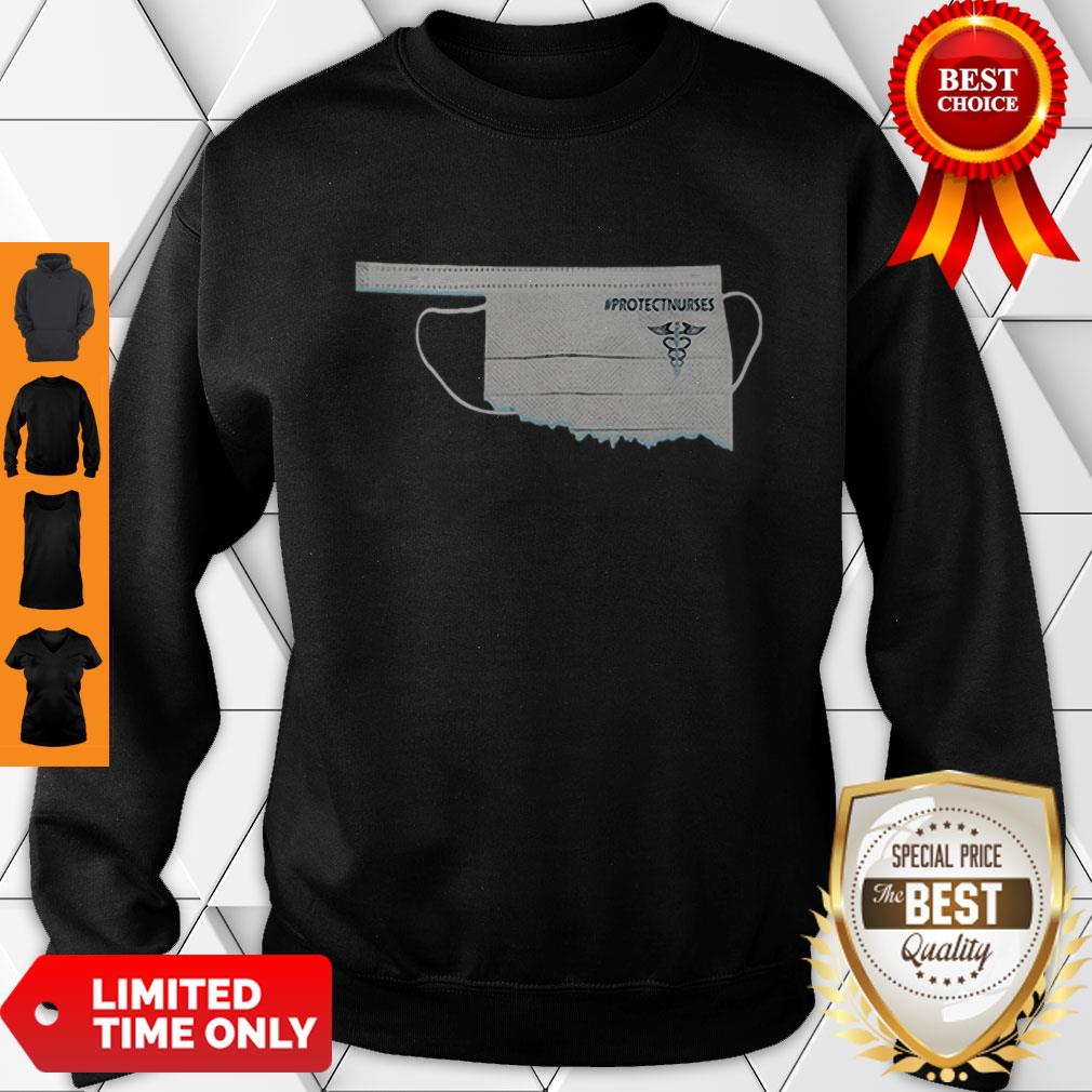 Oklahoma Face Mask Protect Nurses Shirt