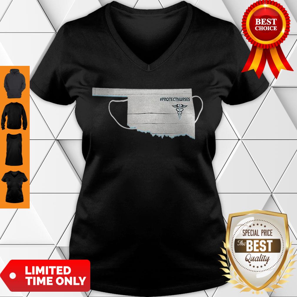 Oklahoma Face Mask Protect Nurses Shirt