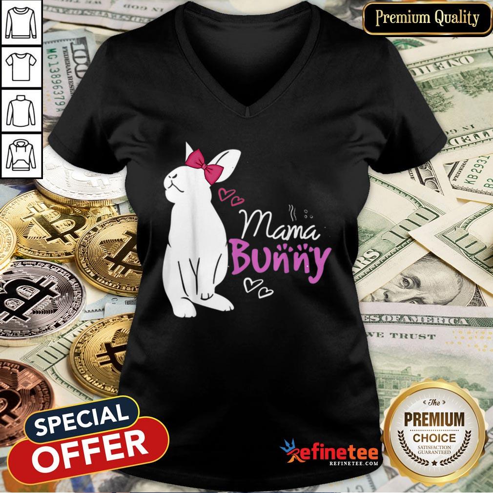 Original Cute Mama Bunny Gift Design Family Easter Gift Shirt