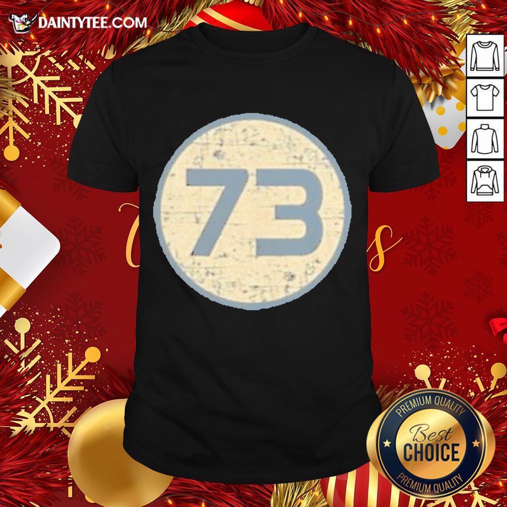 Original Sheldon Cooper 73 Shirt