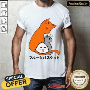 Good Fruits Basket Kyo Yuki Onigiri Cat Shirt