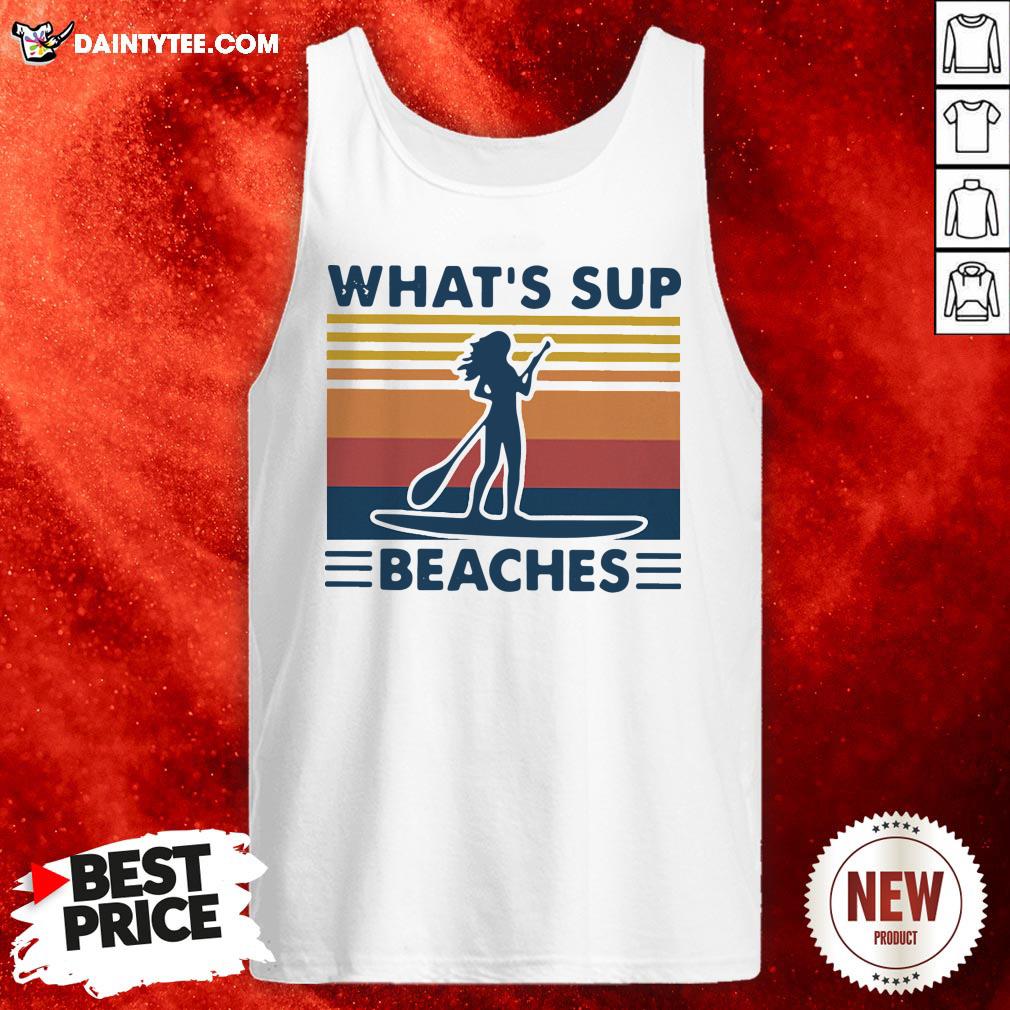 Paddleboard What's Sup Beaches Vintage Shirt