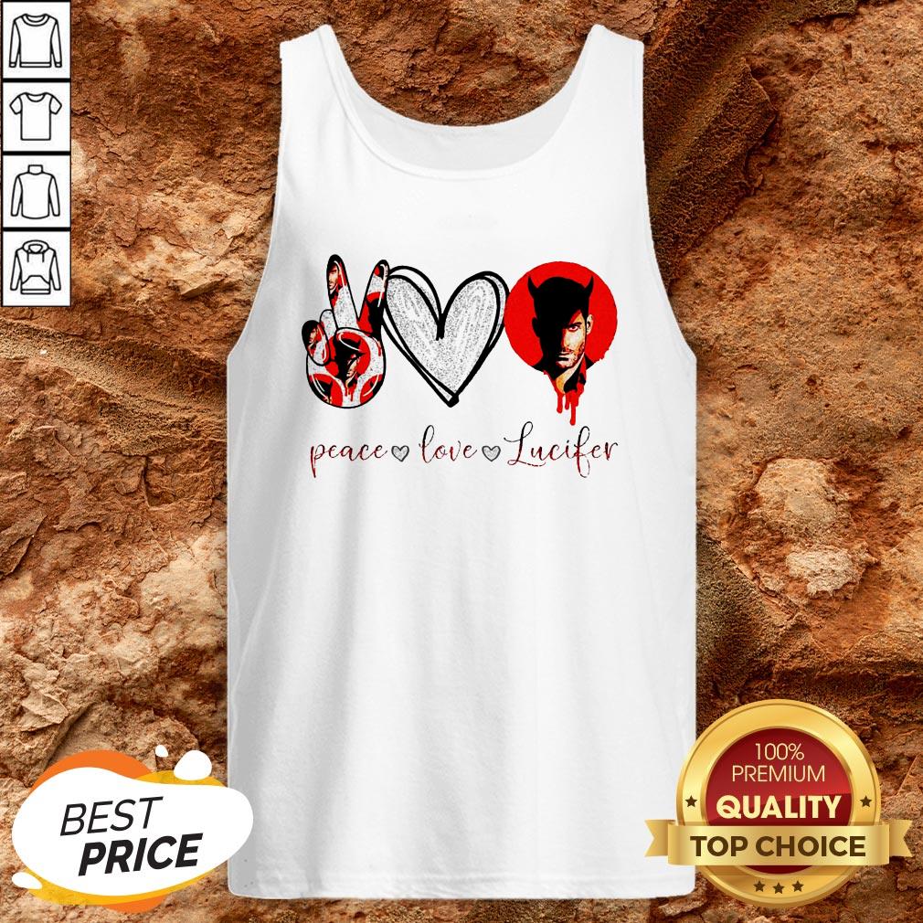 Peace Love Lucifer Diamond Shirt