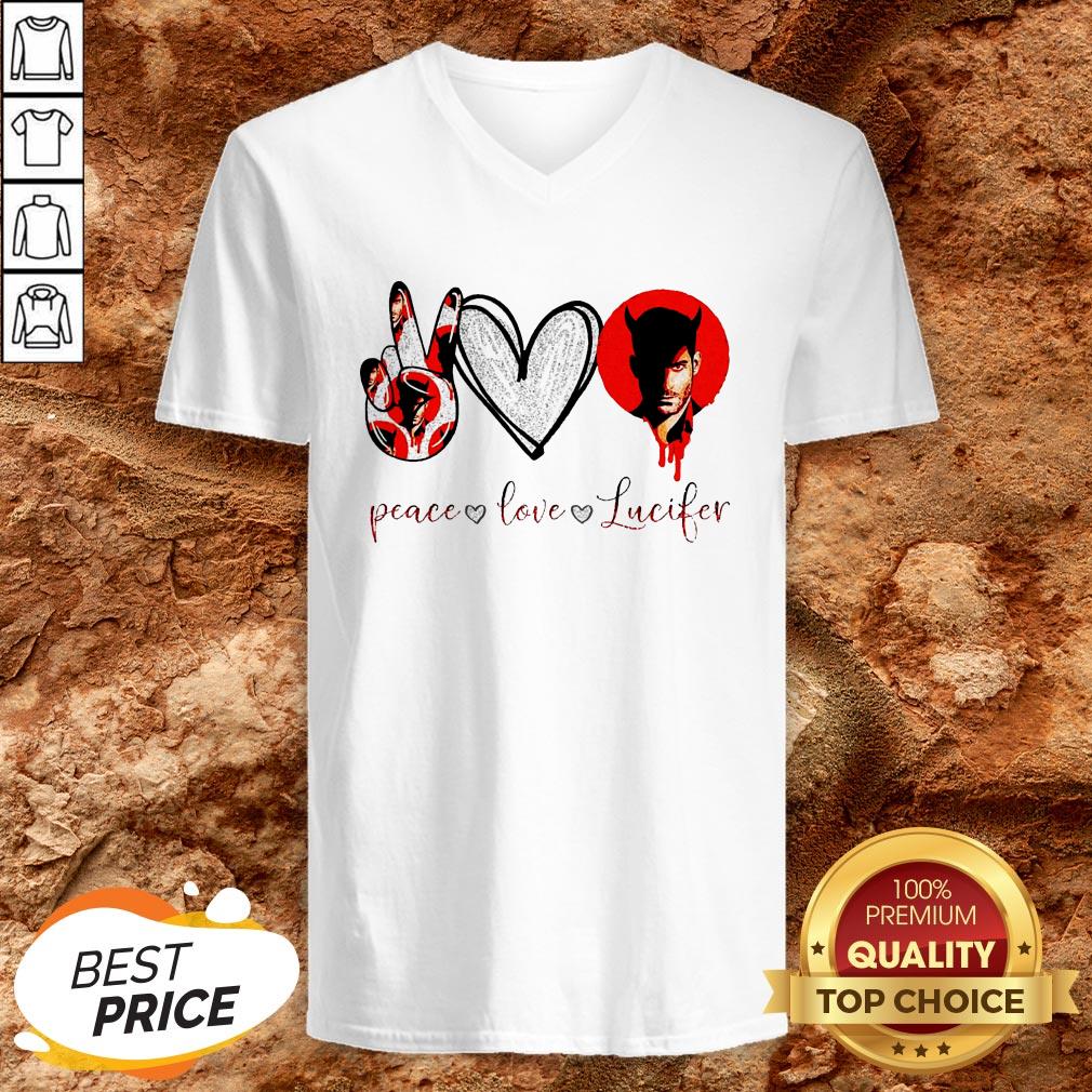 Peace Love Lucifer Diamond Shirt