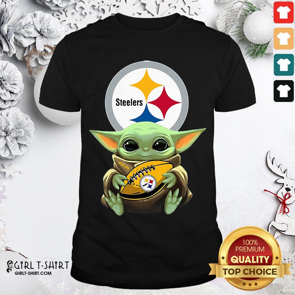 Perfect Baby Yoda Star Wars Steelers Shirt
