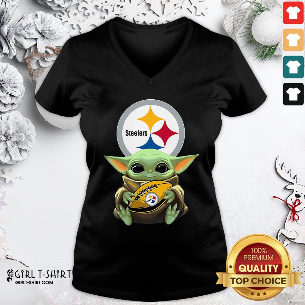 Perfect Baby Yoda Star Wars Steelers Shirt