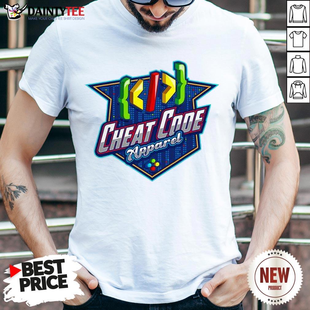 Perfect Cheat Code Apparel Gamer Shirt