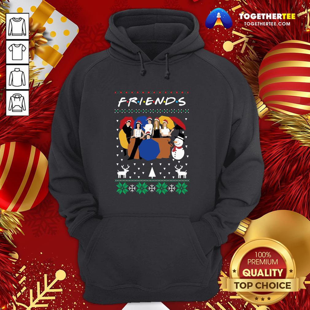 Perfect Friends And Snowman Christmas Ugly Shirt