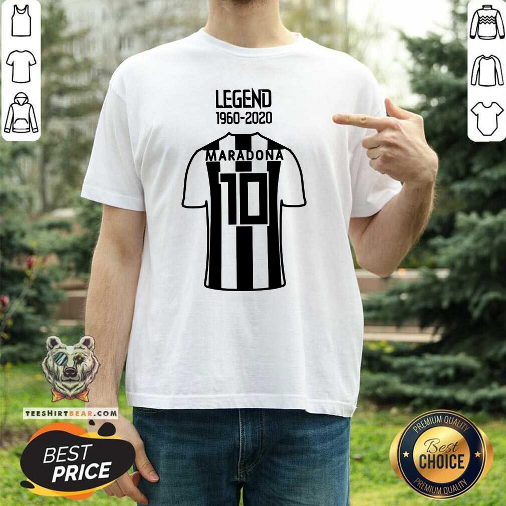 Perfect Legend 1960 2020 Diego Maradona 10 Shirt