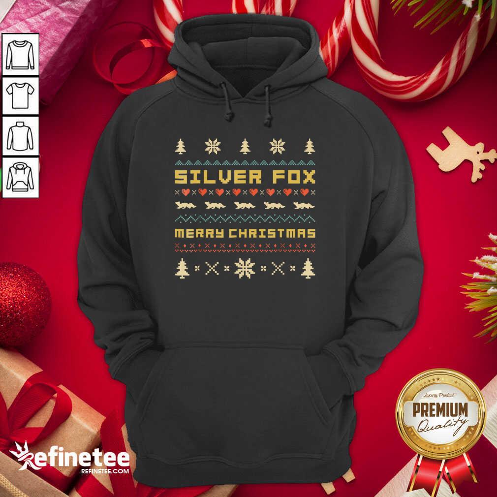 Perfect SILVER FOX Merry Christmas Ugly Christmas Shirt