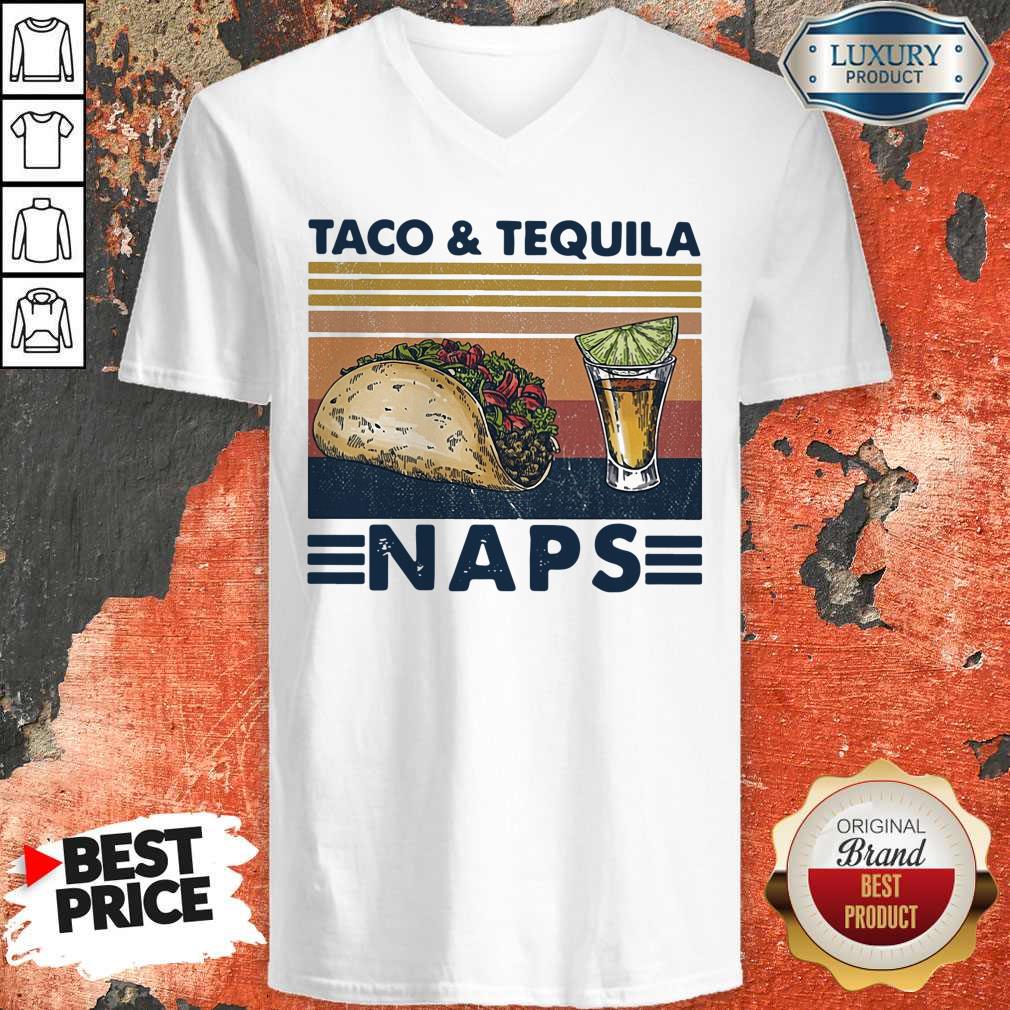 Perfect Taco And Tequila Naps Wine Vintage Shirt